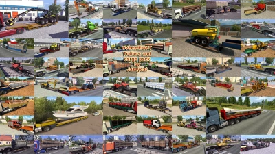 Overweight Trailers and Cargo Pack by Jazzycat v11.7
