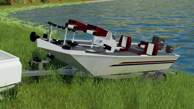 Prop Fishing Boat on Trailer v1.0.0.0