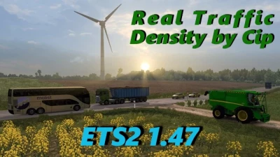 Real Traffic Density ETS2 v1.47.b