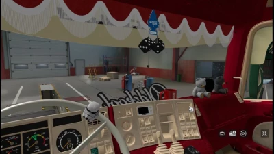 RJL Scania RS&R4 RED Biege Interior v1.0 1.47