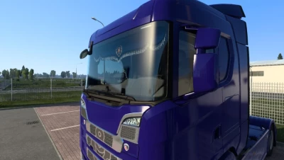 Scania S&R WoW Alliance Curtains v1.0