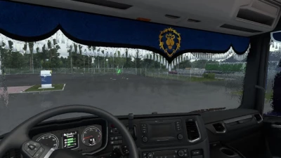Scania S&R WoW Alliance Curtains v1.0