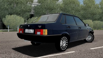 Şehirde Araba Sürmek için Mod VAZ 21099i sürüm v1.5.9.2