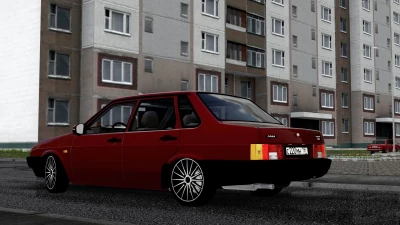 Şehirde Araba Sürmek için Mod VAZ 21099i sürüm v1.5.9.2