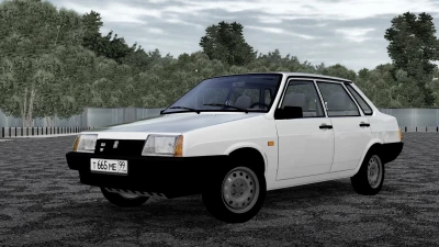 Şehirde Araba Sürmek için Mod VAZ 21099i sürüm v1.5.9.2