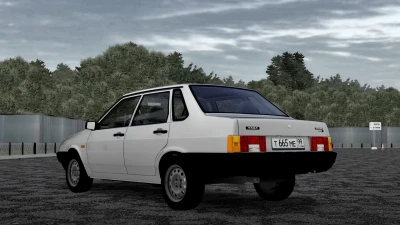 Şehirde Araba Sürmek için Mod VAZ 21099i sürüm v1.5.9.2