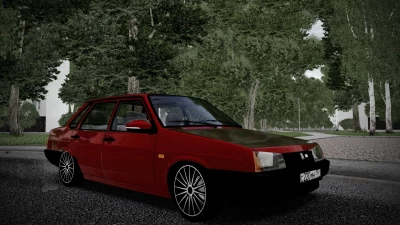 Şehirde Araba Sürmek için Mod VAZ 21099i sürüm v1.5.9.2