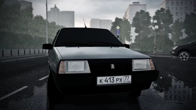 Şehirde Araba Sürmek için Mod VAZ 21099i sürüm v1.5.9.2