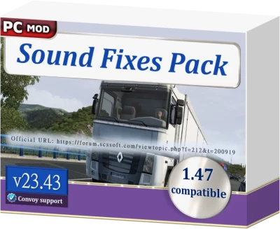 ATS Sound Fixes Pack v23.43
