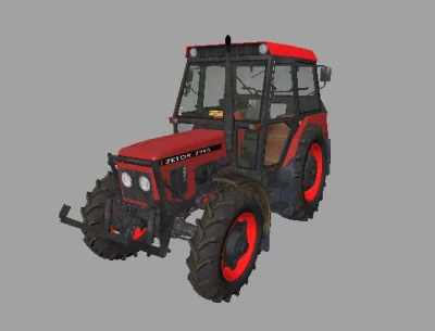 ZETOR 7745 PVH 4WD TUZ RED OLD V1.0