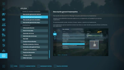 AdvancedFarmManager VERSIÓN EN ESPAÑOL v1.0.1.0