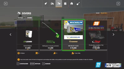 FS19 MICHELIN Trailers By BOB51160 v1.0.0.0