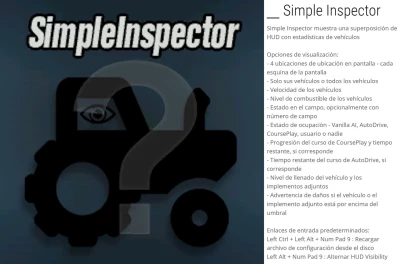 SimpleInspector Versión Español v1.0.2.3