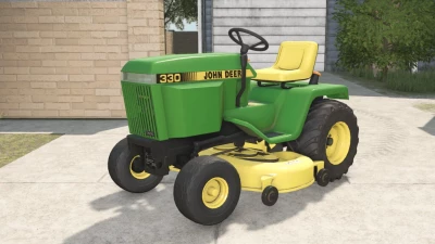 John Deere 330 Lawn Mower v1.0.0.0