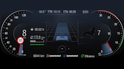 MAN TGX 2020 Improved Dashboard v1.0 1.47