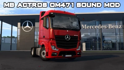 Mercedes New Actros Sound Mod v1.47