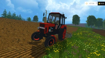 MTZ 80 2WD RED CABINE V1.0