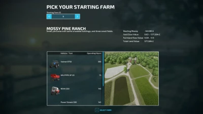 Pick Your Starting Farm v1.1.0.0