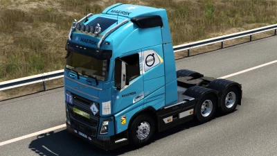 SKIN MAERSK VOLVO FH 2012 1.0 1.40 1.47