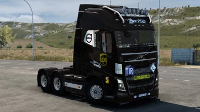 SKIN VOLVO FH 2012 UPS 1.0 1.40 1.47