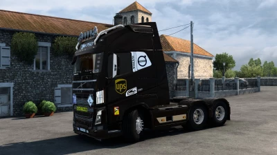 SKIN VOLVO FH 2012 UPS 1.0 1.40 1.47