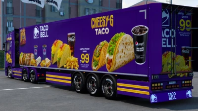 TACO BELL MOD PACK + TRAFFIC TRAILER MOD PACK 1.47