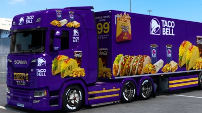 TACO BELL MOD PACK + TRAFFIC TRAILER MOD PACK 1.47