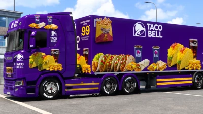 TACO BELL MOD PACK + TRAFFIC TRAILER MOD PACK 1.47