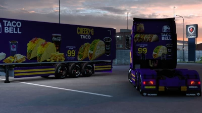 TACO BELL MOD PACK + TRAFFIC TRAILER MOD PACK 1.47