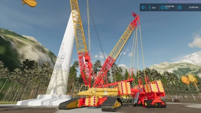 Trail King Double Schnable Trailer and Wind Tower Sections v1.0.0.0