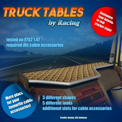 Truck Tables by Racing v8.0 1.47