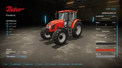 Zetor Forterra 135 HD v1.0.0.0