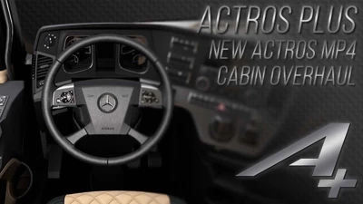 Actros Plus MP4 Cabin Overhaul Hotfix v1.1.9 1.48