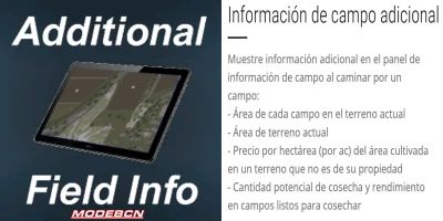 Additional Field Info VERSIÓN EN ESPAÑOL v1.0.2.1