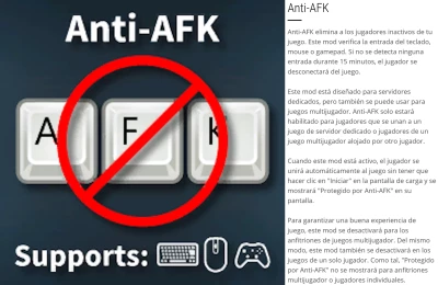 Anti AFK VERSIÓN EN ESPAÑOL V1.0.1.0