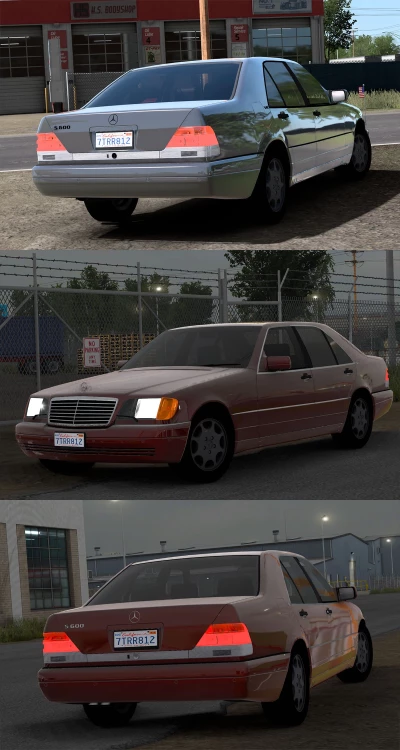 [ATS] Mercedes-Benz W140 S-Class S600 v1.2 1.48