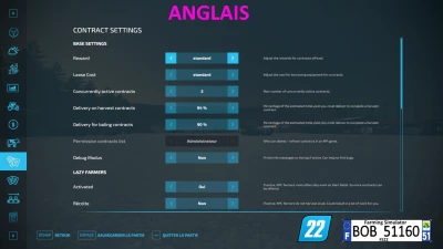 De meilleurs contrats EN FRANÇAIS V1.2.8.0