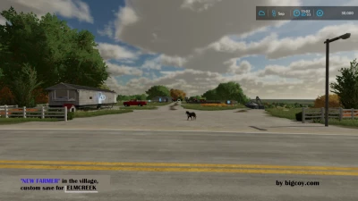 ELMCREEK - New FARMER -  map custom save v1.0.0.0