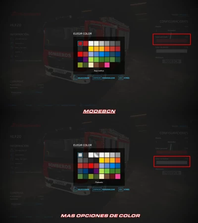 Emergency Pack VERSIÓN EN ESPAÑOL + TEXTURAS + OPCIONES DE COLOR v0.8.0.1