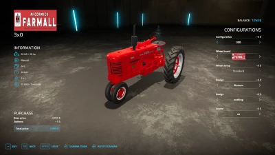 Farmall 3x0 series v1.0.0.1
