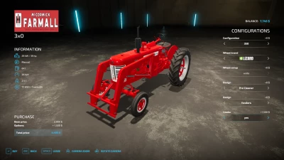 Farmall 3x0 series v1.0.0.1