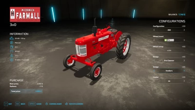 Farmall 3x0 series v1.0.0.1