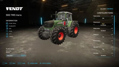 Fendt 900 TMS Edited v1.2.0.0