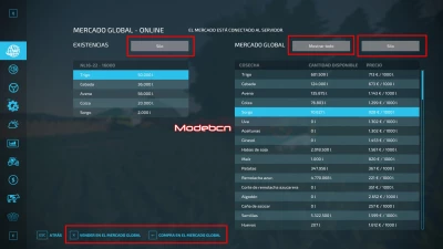 Global Market VERSIÓN EN ESPAÑOL V1.0.0.0
