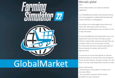 Global Market VERSIÓN EN ESPAÑOL V1.0.0.0