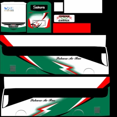 Hino Ak1J Capsul Body Bus Mod with Bd Skin 1.27 & 1.28