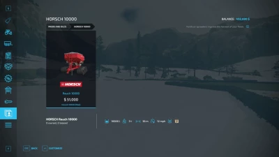 Horsch 10000 Version v1.0.0.0