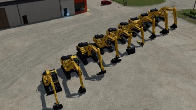 Komatsu Excavator Mega Pack v1.0.0.0