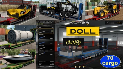 Ownable overweight trailer Doll Panther v1.4.15