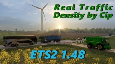 Real Traffic Density ETS2 v1.48.a